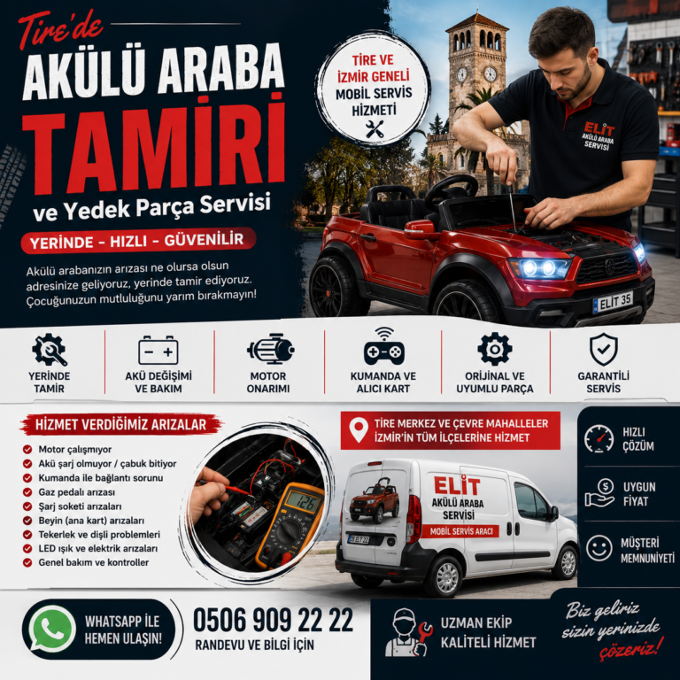 İzmir Tire Akulu Araba Tamiri ve Yedek Parça Servisi