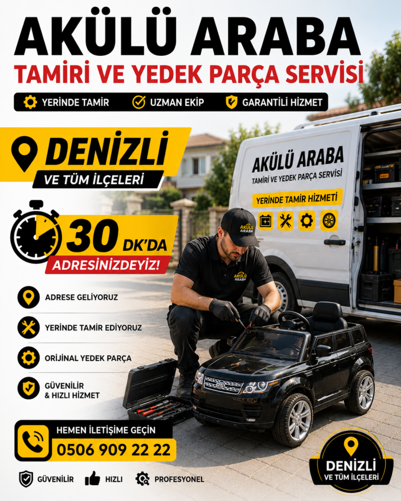 Akulu araba Tamiri Panukkale ve Tüm Mahallerie